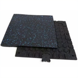 High Density Rubber Tile Mat With Connector