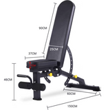 FID Black Adjustable Bench
