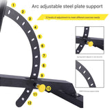 FID Black Adjustable Bench