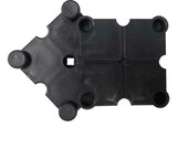 High Density Rubber Tile Mat With Connector