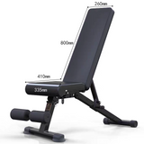 Foldable Black FID Bench