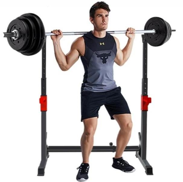 Squat Rackと椅子 Squat Bench Rack (Adjustable Width) – GYMZGARAGE SINGAPORE