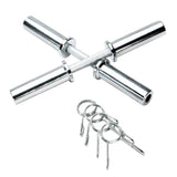 Olympic (2 Inch) Dumbbell Handle Bars (PAIR)