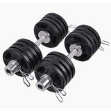 Olympic (2 Inch) Dumbbell Handle Bars (PAIR)