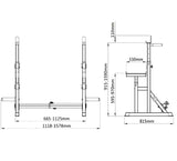 Squat Bench Dip Rack