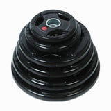Olympic (2 Inch) Tri-Grip Rubberised Weight Plates Combo