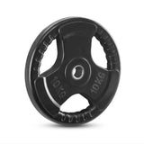 Standard (1 Inch) Tri-Grip Rubberised Weight Plates