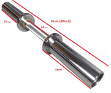 Olympic (2 Inch) Dumbbell Handle Bars (PAIR)