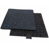 High Density Rubber Tile Mats With Connector