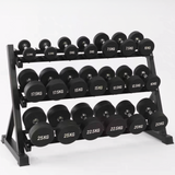 Round Head Dumbbells Set, Optional With Rack (PRE-ORDER)