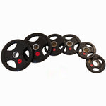 (PRE-ORDER) Olympic (2 Inch) Tri-Grip Rubberised Weight Plates Combo