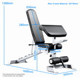 FID Premium Bench, Optional Preacher & Leg Curl Attachment [PRE-ORDER]