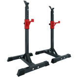 Squat Bench Stands (Red Holder)