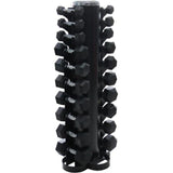 Premium 10 Pairs Dumbbell Storage Tower