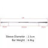 1.8m Standard Straight Bar
