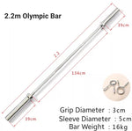 2.2m 16kg Olympic Bar